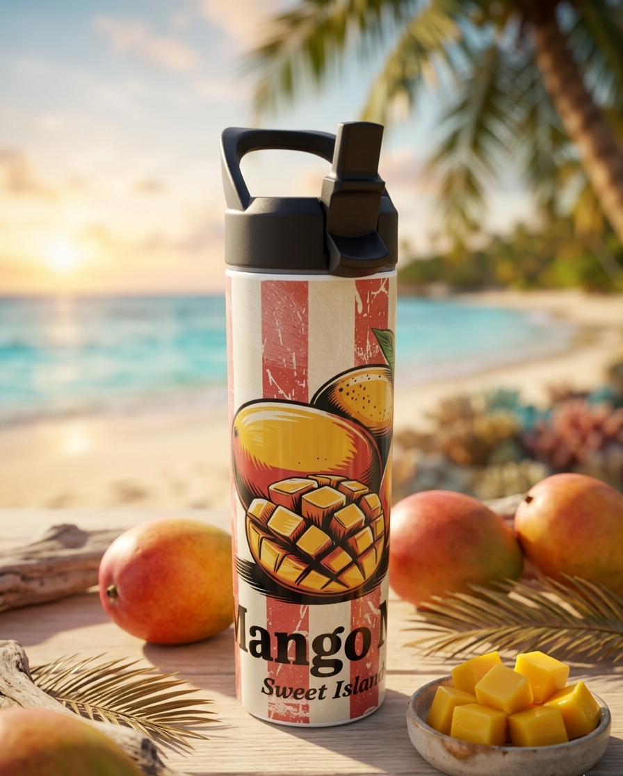Trinkflasche / Sportflasche " Mango"